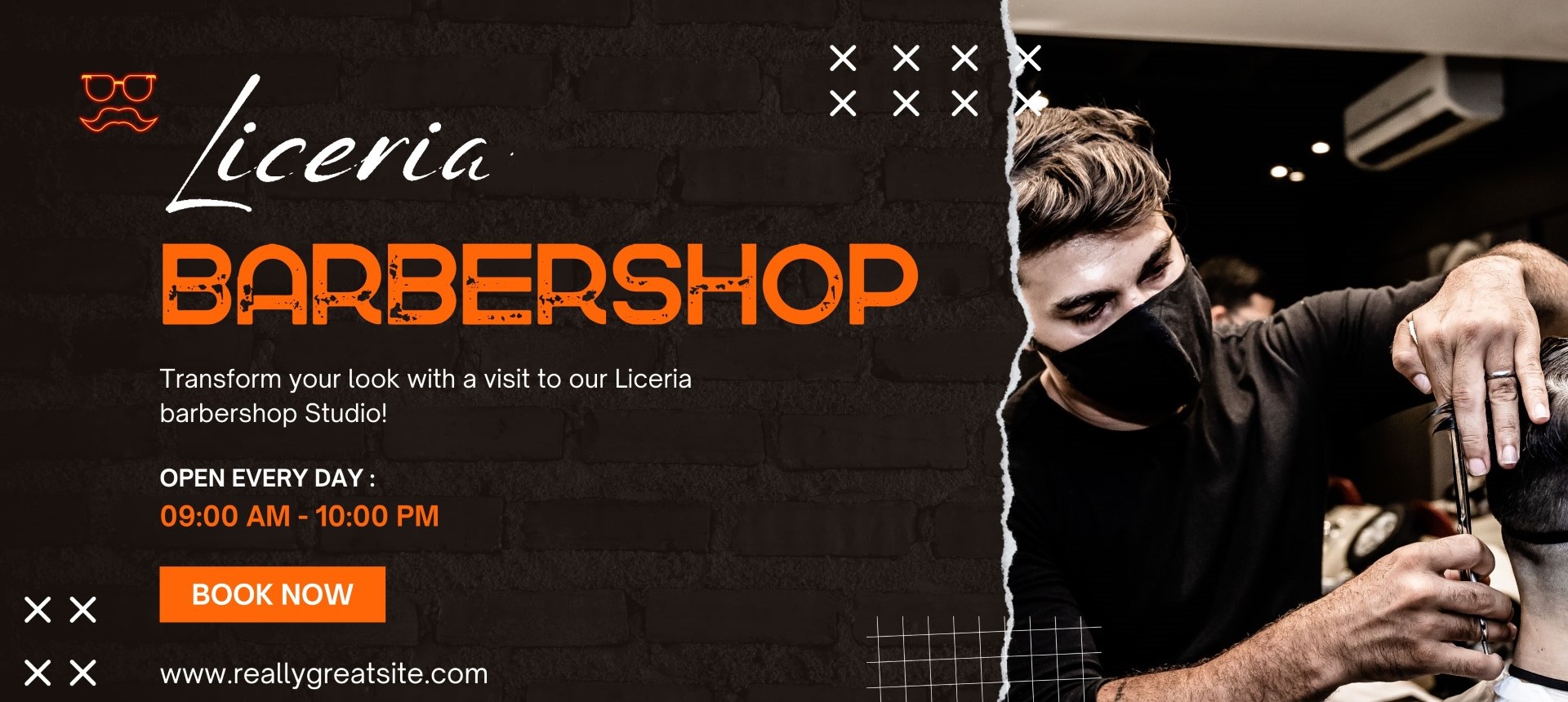 Dark Memphis Barbershop Banner - 1
